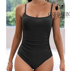 Eomenie Tummy Control One Piece Swimsuit Size XL